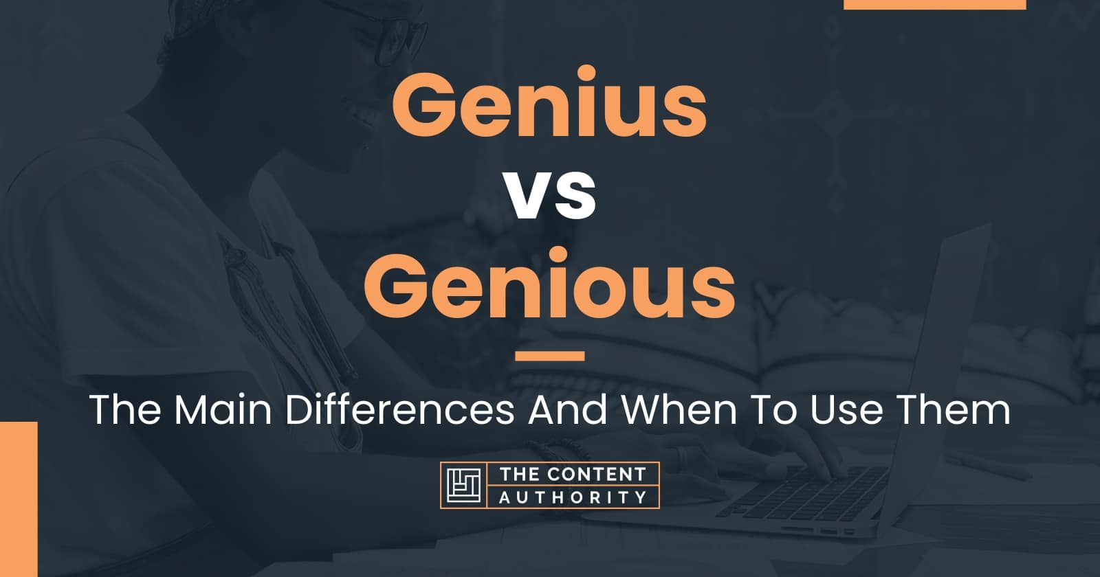 genius vs genious