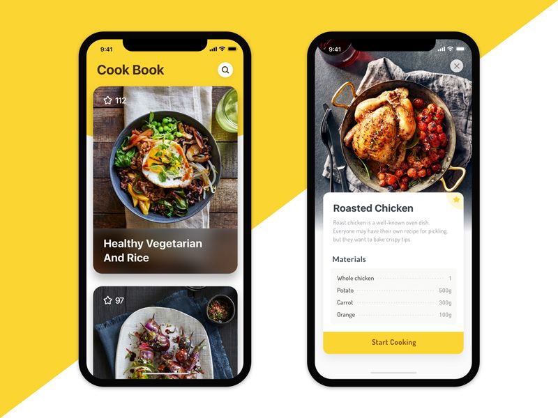 cooking recipe app
