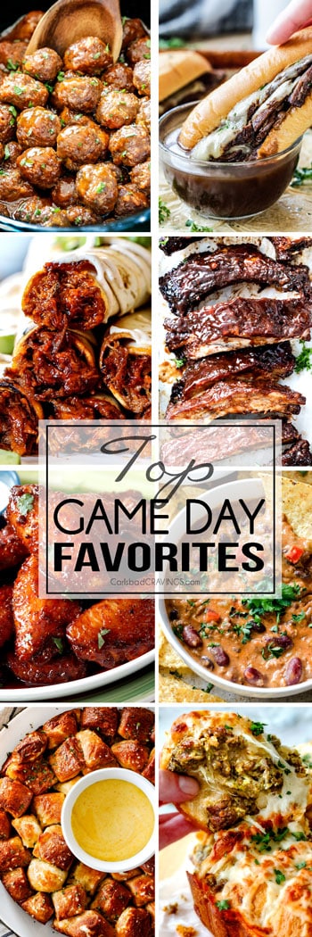 game day meal ideas