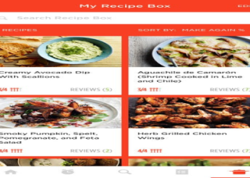 recipe app reviews