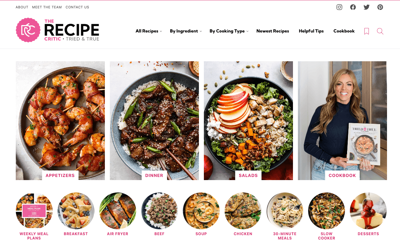 largest recipe website