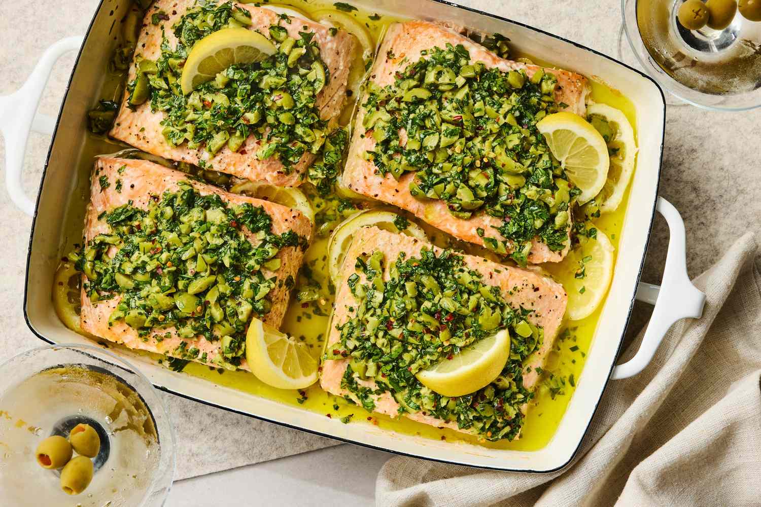 Serve Dirty Martini-Infused Salmon at Brunch This Clever Recipe