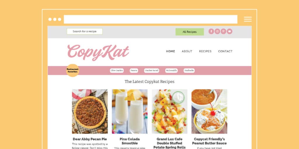 copycat recipe website
