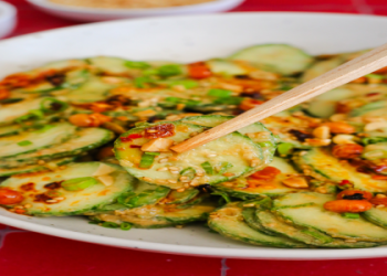 Crisp Summer Butter Bean Salad with Spicy Hot Sauce Vinaigrette
