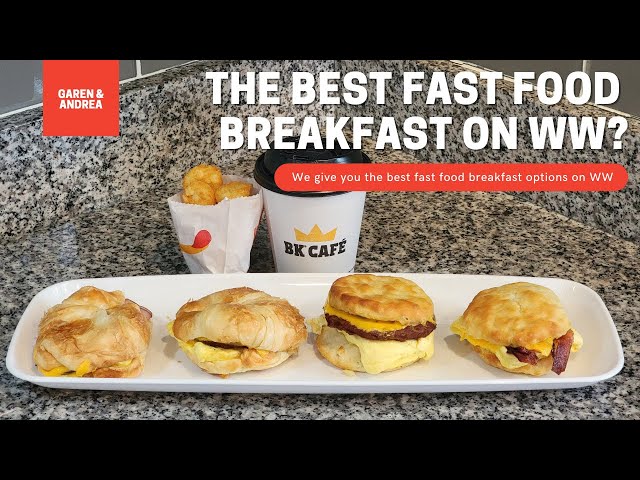 weight watchers fast food breakfast