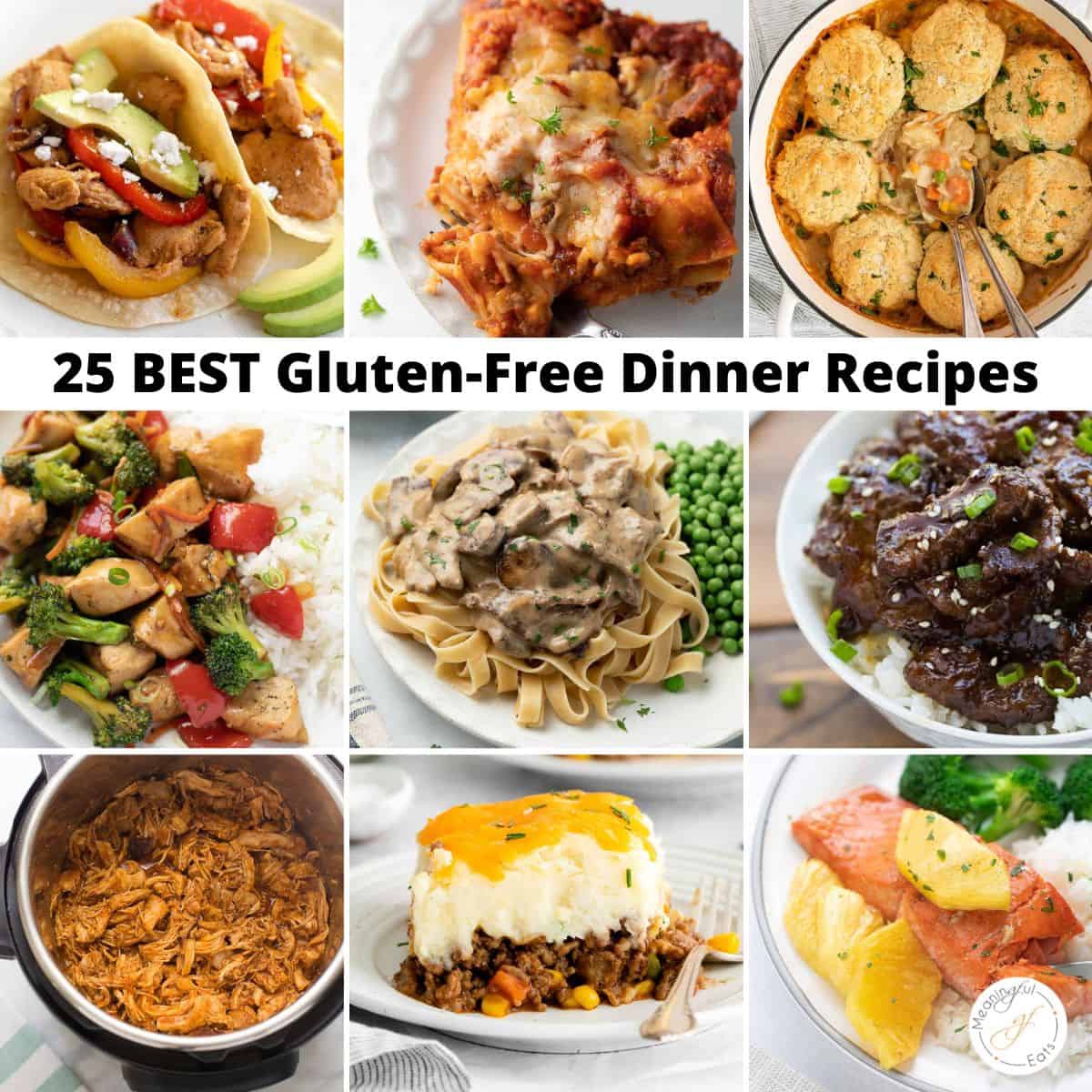 gluten free recipe sites
