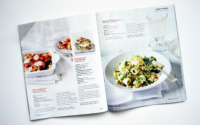 food magazine recipes