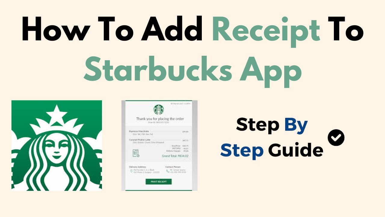 add starbucks receipt to app