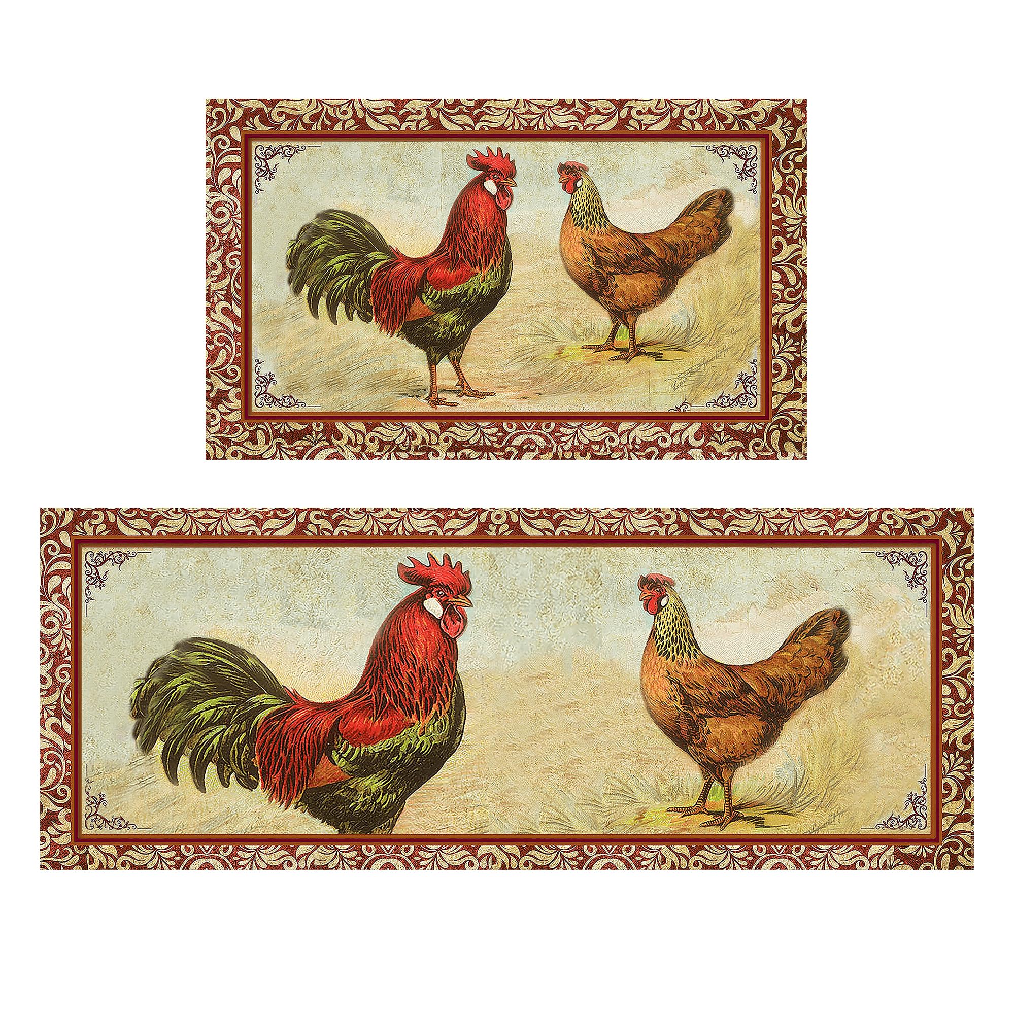 chicken kitchen mat