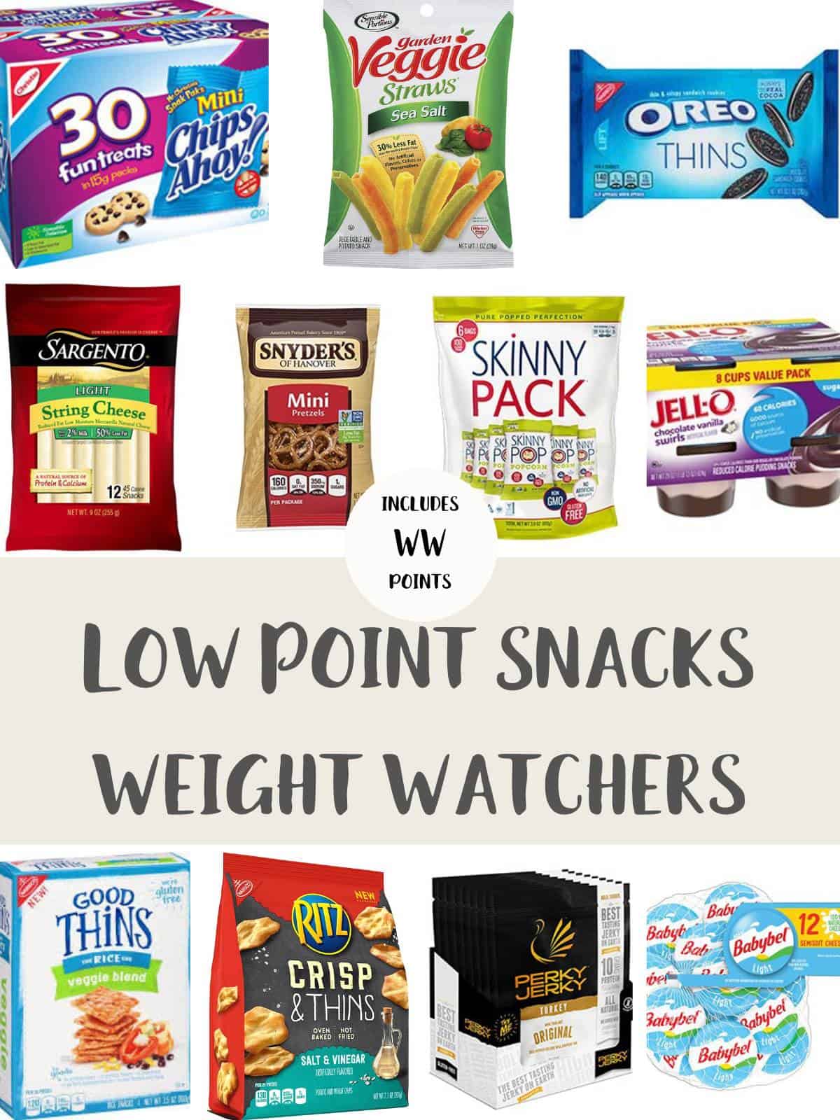 weight watchers brand snacks