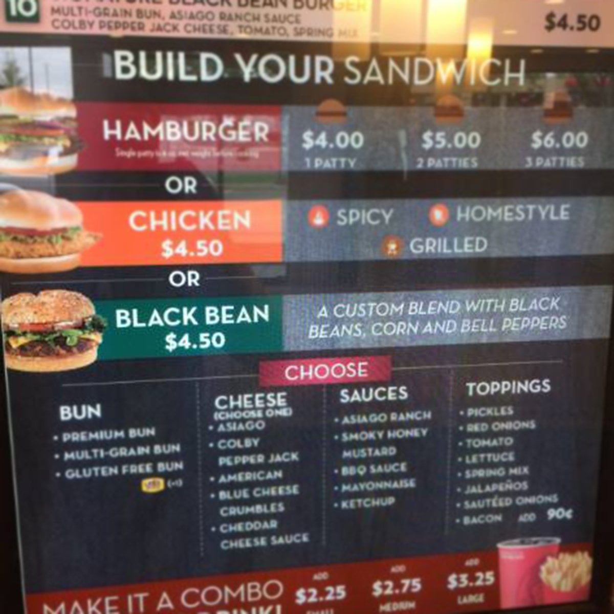 wendy's vegetarian options