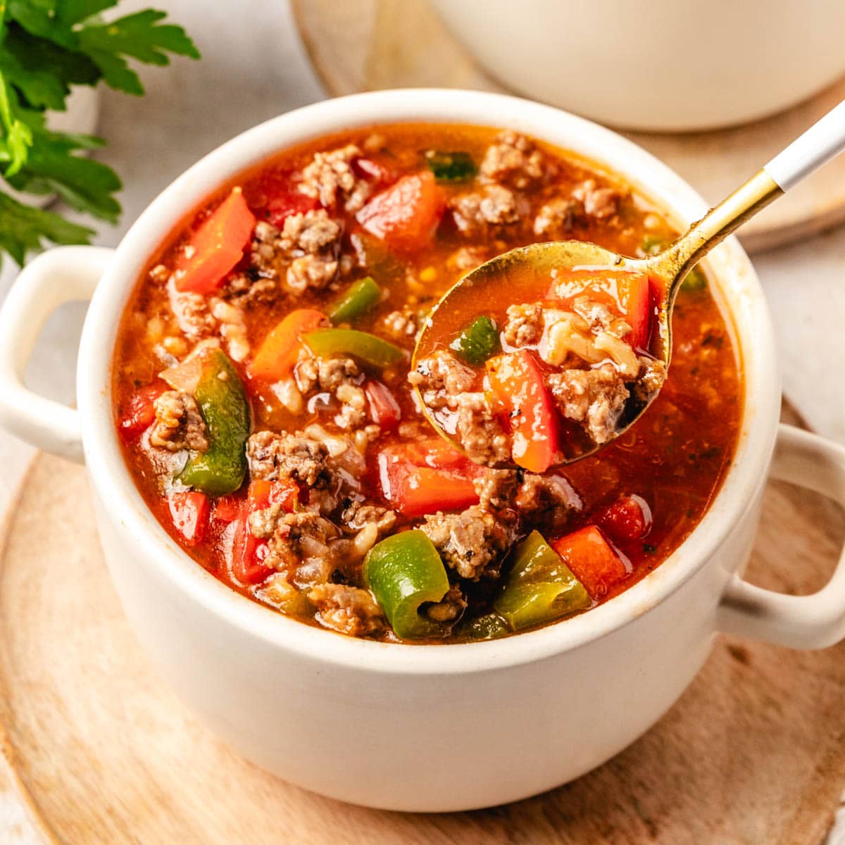 stuffed pepper soup recipe crockpot