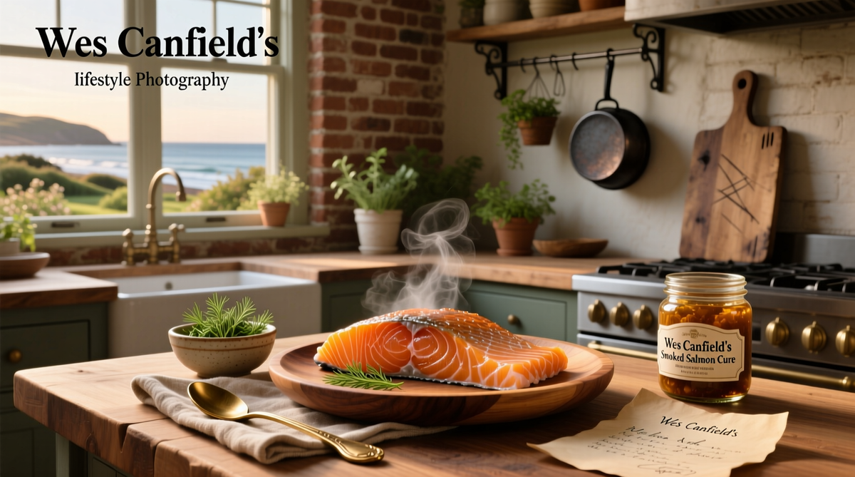wes canfield smoked salmon recipe