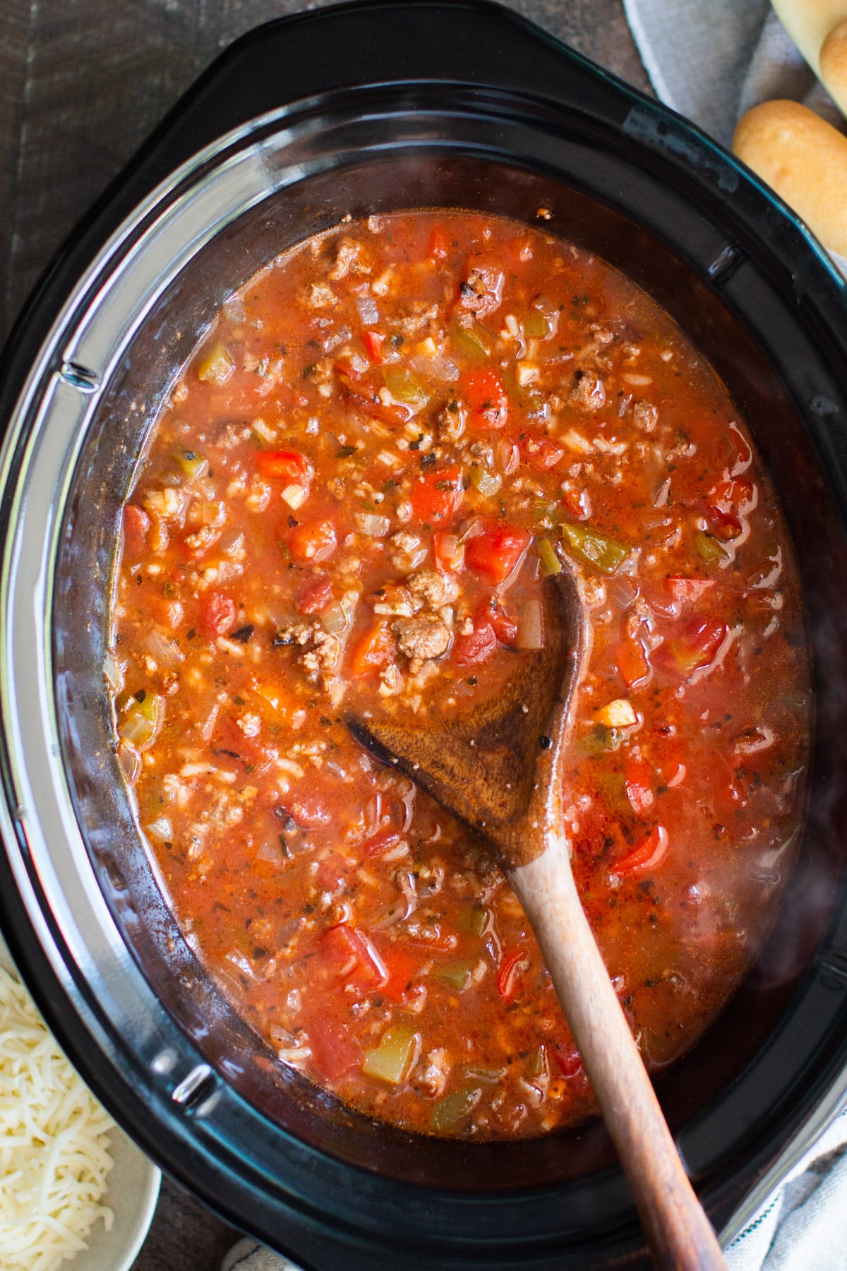 stuffed pepper soup recipe crockpot