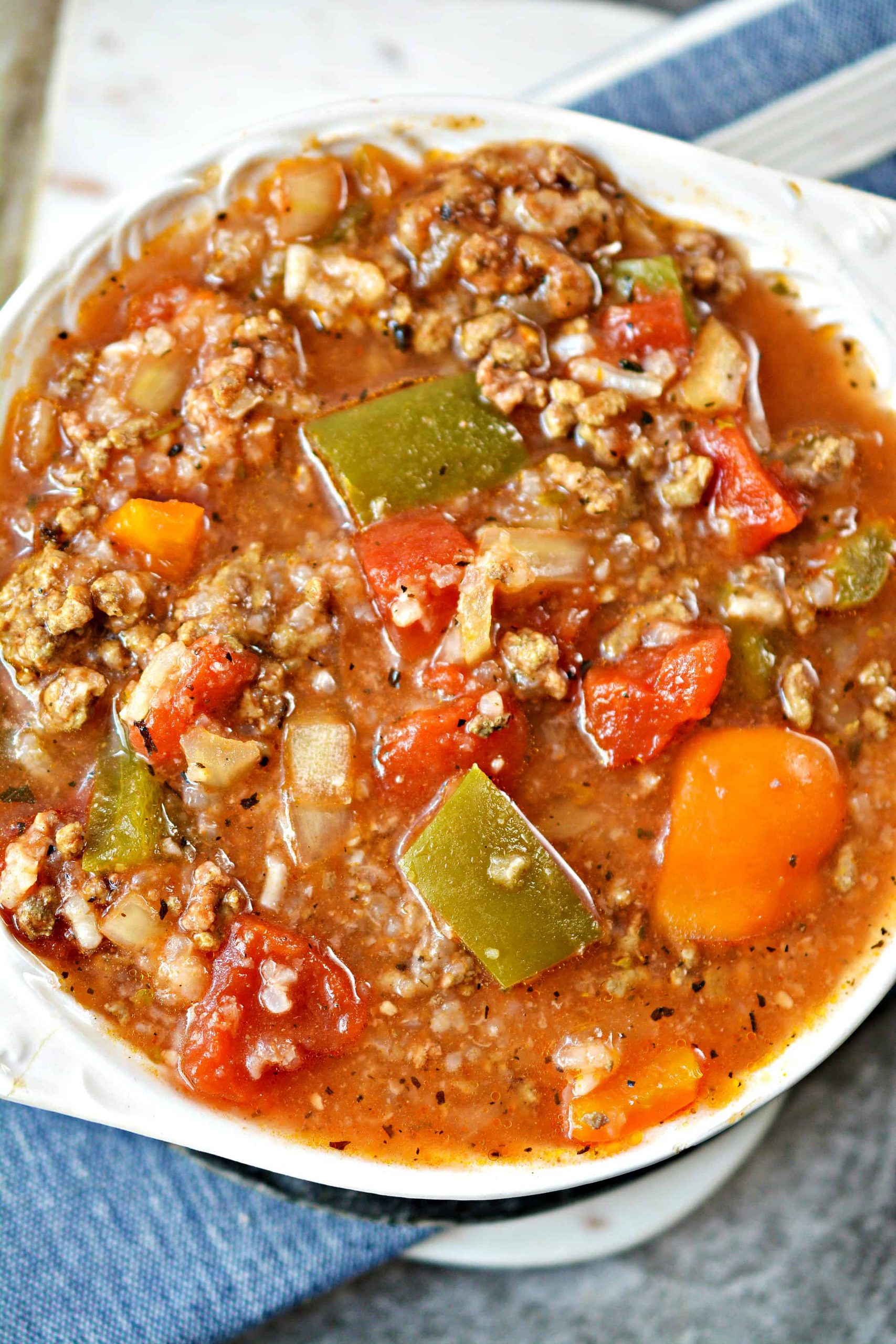 stuffed pepper soup recipe crockpot